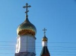 В селе Ивановка в церкви была установка куполов